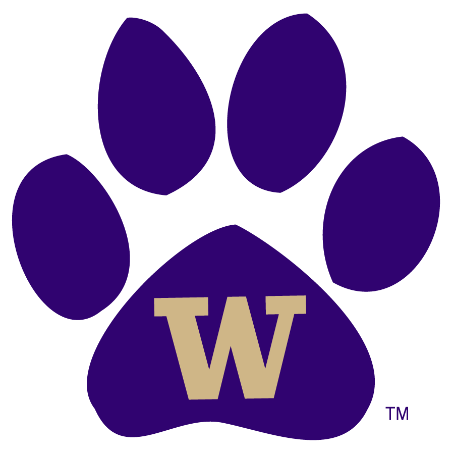 Washington Huskies 2016-Pres Secondary Logo diy DTF decal sticker